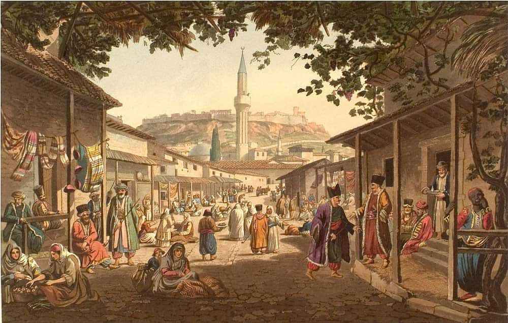 Bazar of athens wikipedia edward dodwell 1000x635