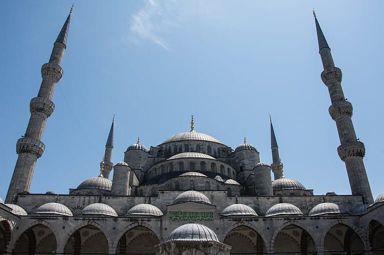 Islam Mosque Turkey Religion Istanbul Minaret