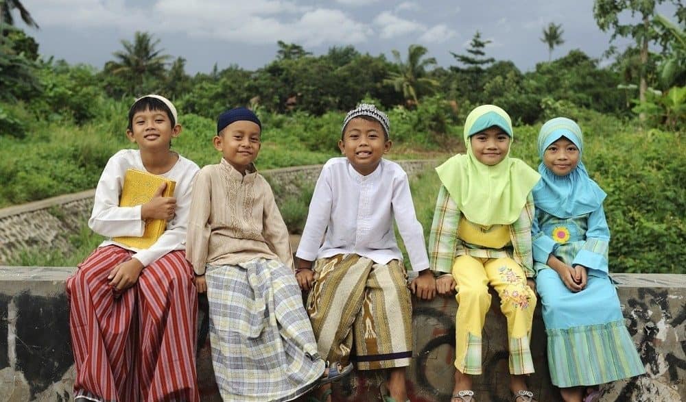Muslim kids indonesia 7