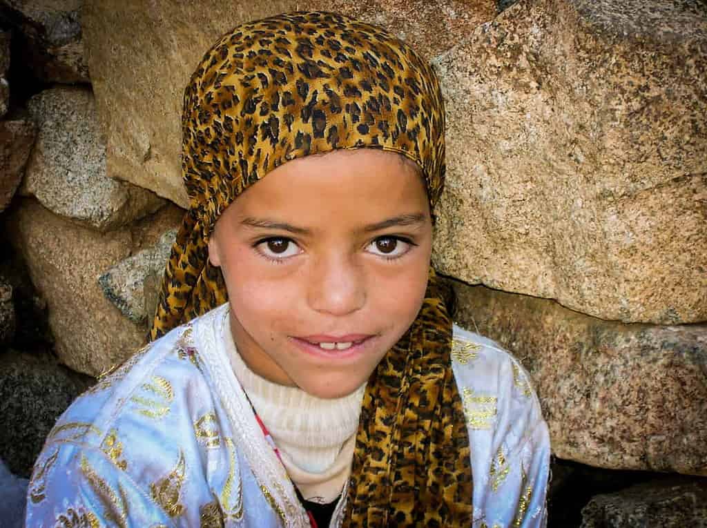 Moroccan berber girl photo by article author