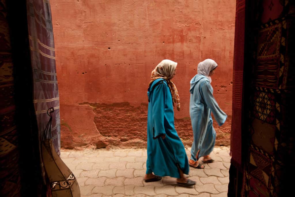 Women walking