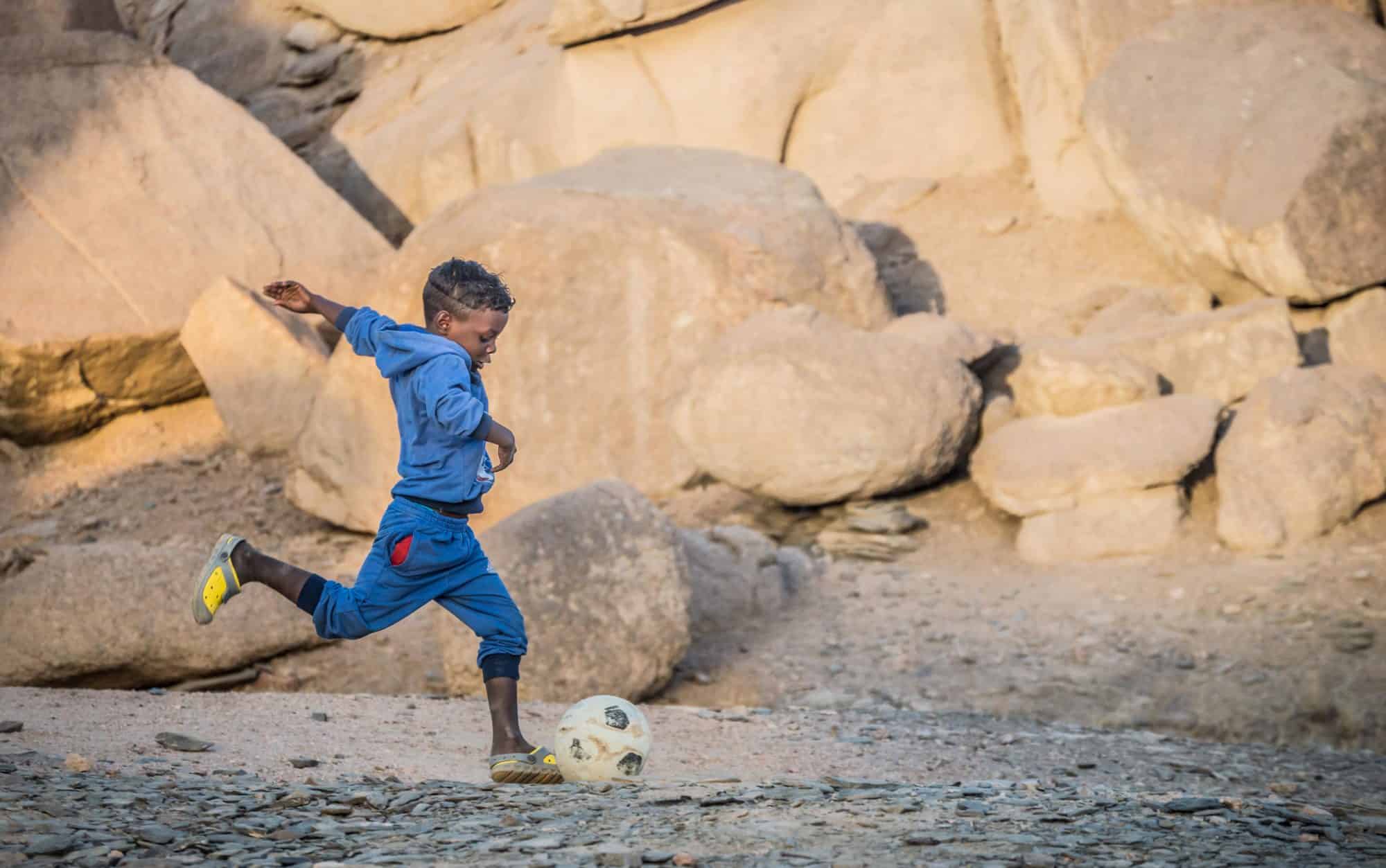 Nubian boy - Photo by Author