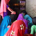Muslim women gather in south asia