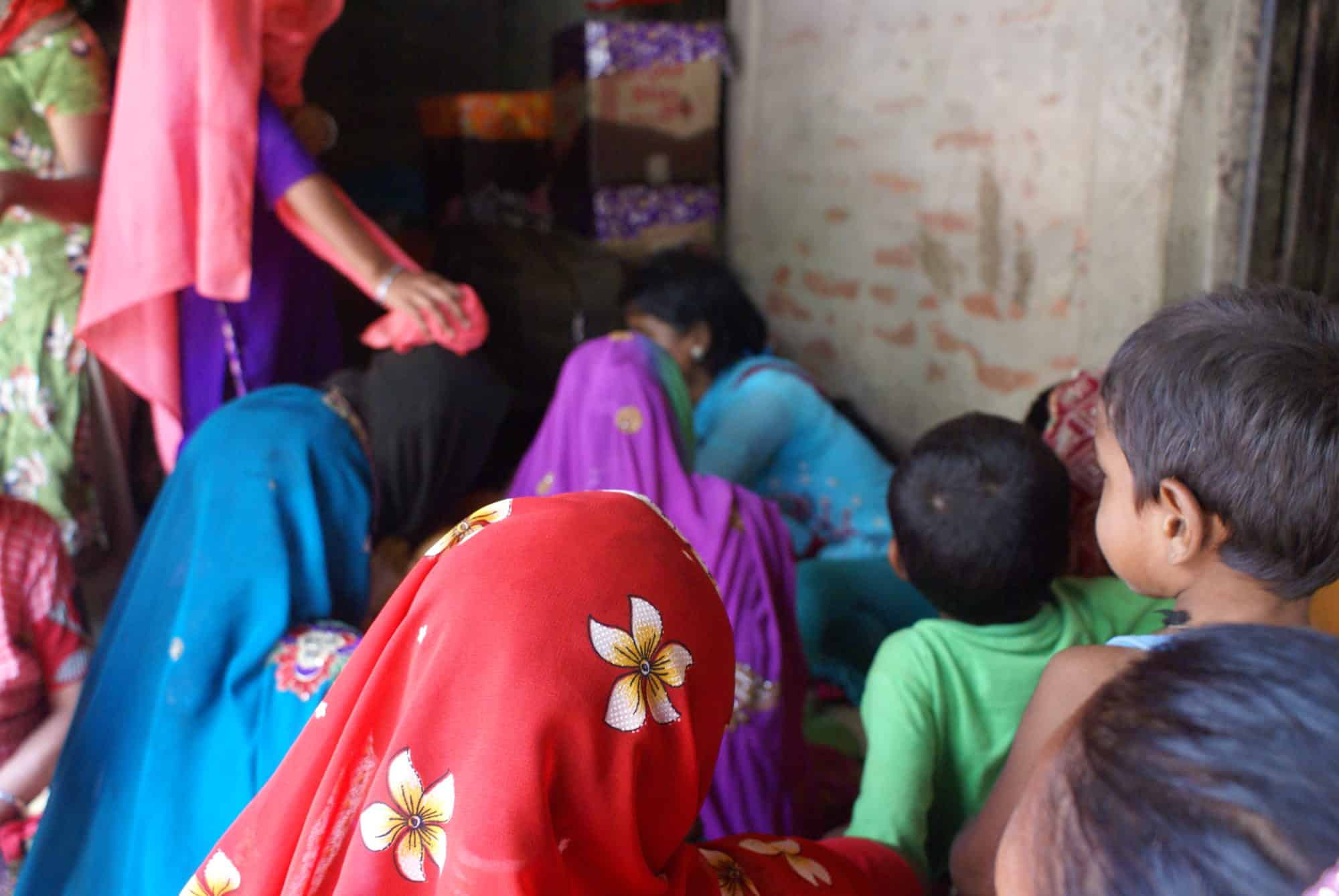 Muslim women gather in South Asia