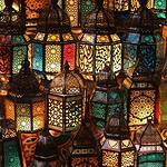 Egyptia carved lamps | photo by dermolf at pixabay, cc