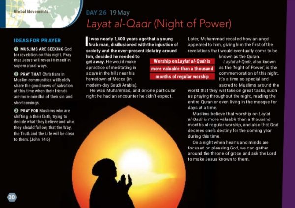 30 Days of Prayer for the Muslim World 2020 (PDF)