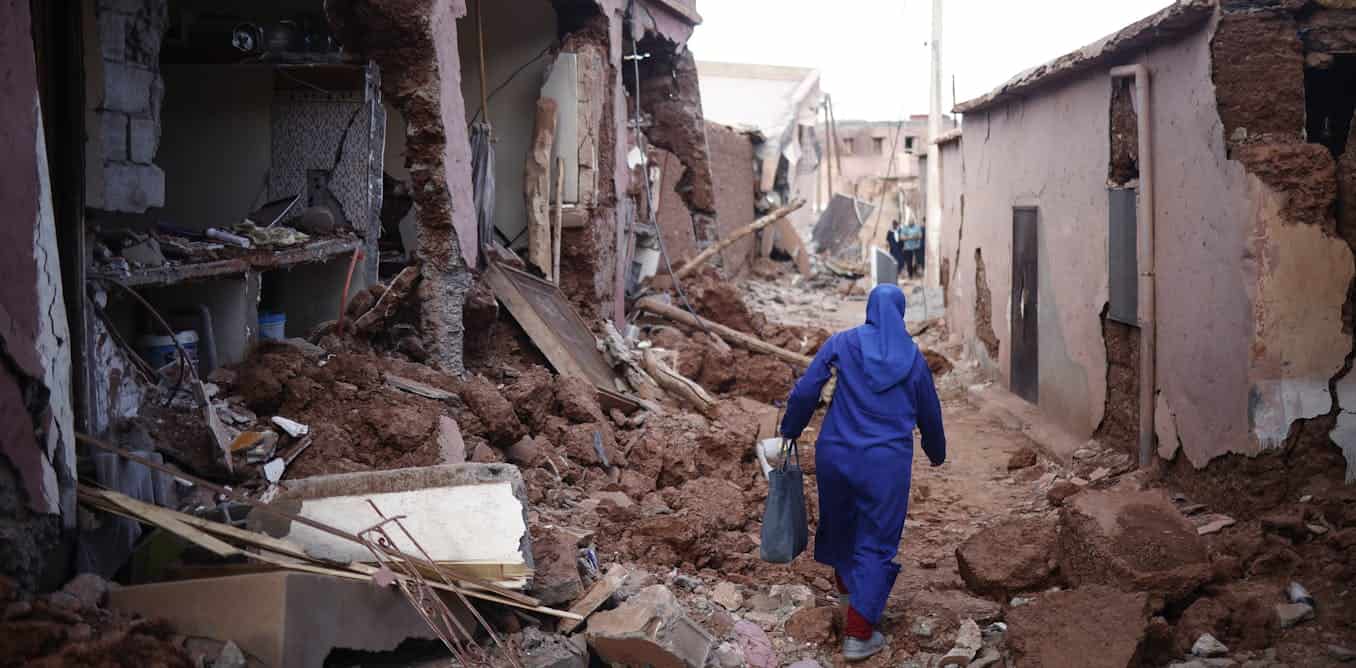 Morocco earthquake 2023 byyoanvalat:epa