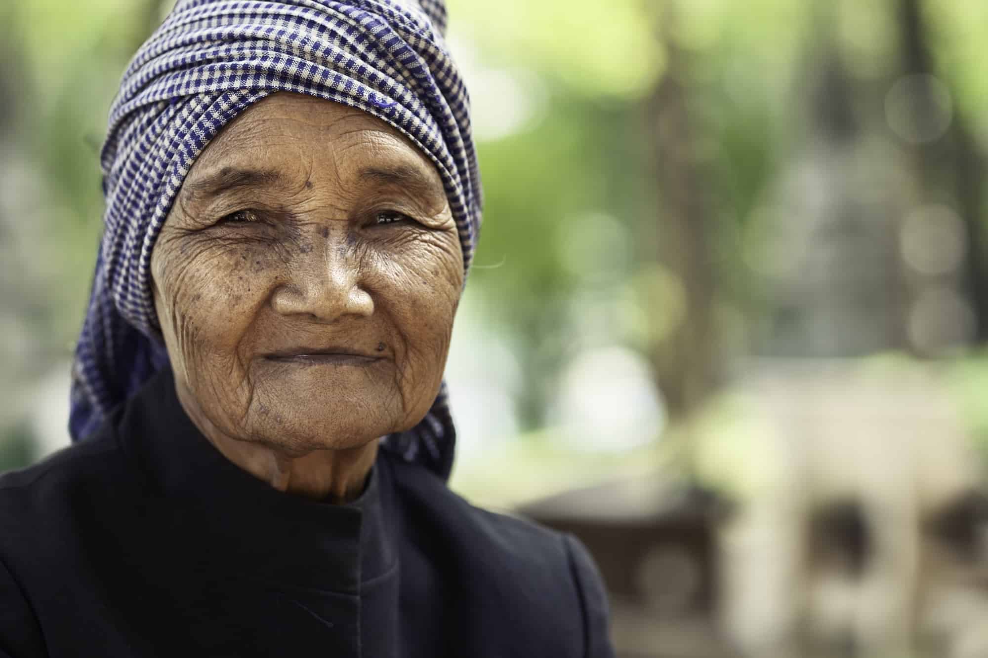 Elderly Woman Portrait