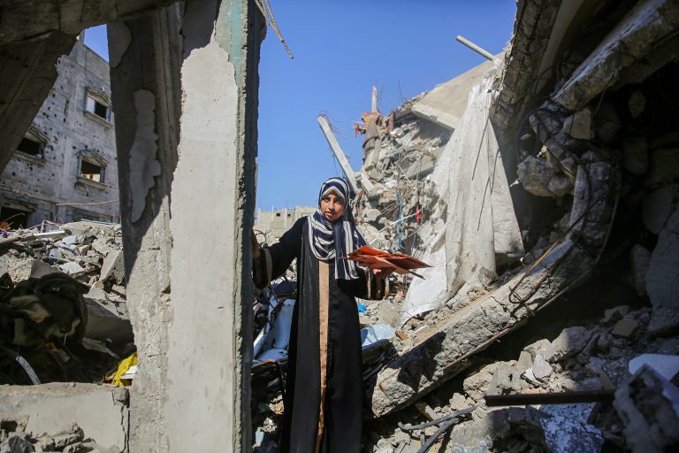 Palestinegaza womanrubble byunwomen viaflickrcc